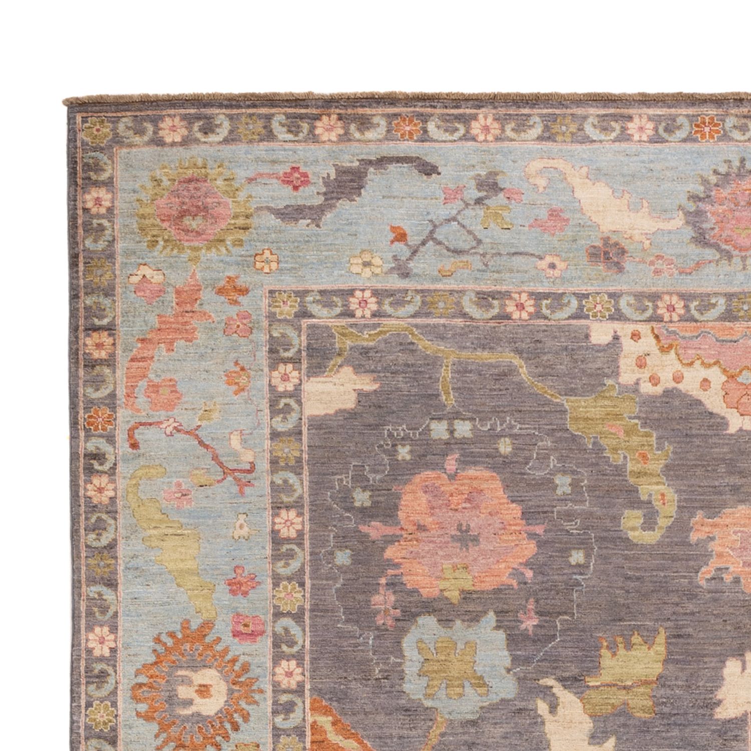 Ziegler Rug - Usak - 352 x 242 cm - dark blue
