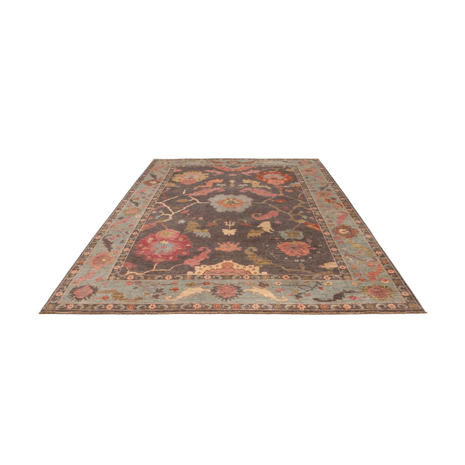 Ziegler Rug - Usak - 352 x 242 cm - dark blue