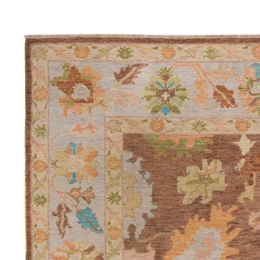 Ziegler Rug - Usak - 343 x 243 cm - dark beige