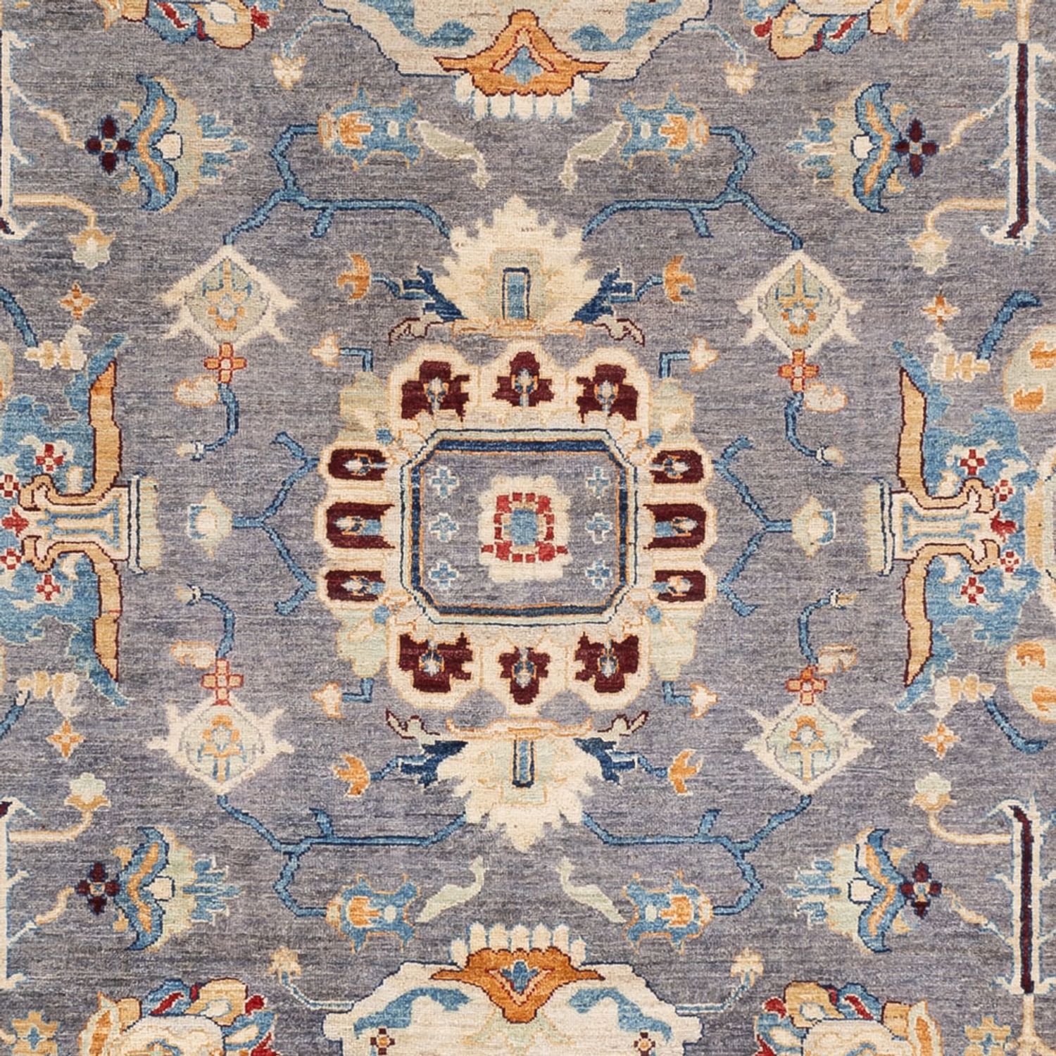 Ziegler Rug - Usak - 341 x 251 cm - dark blue