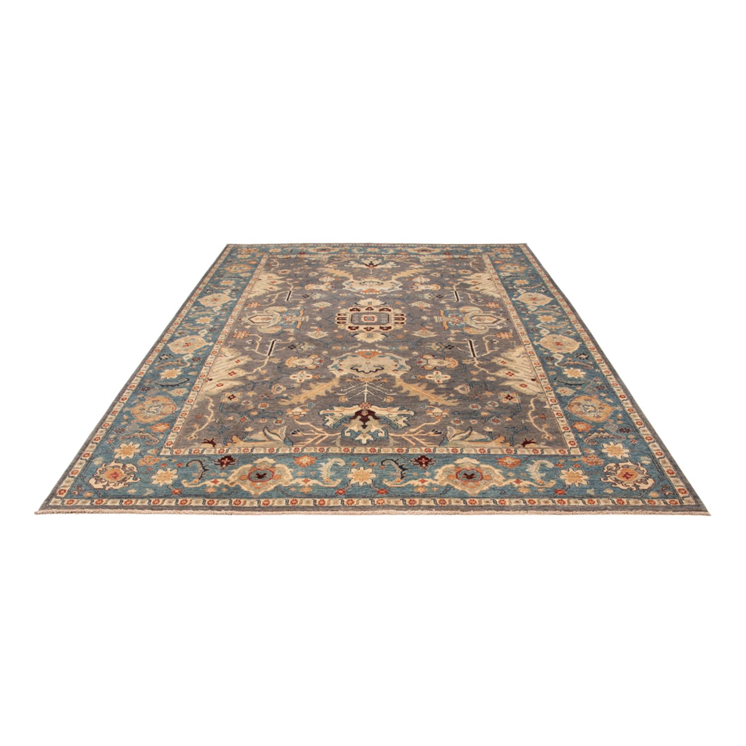 Ziegler Rug - Usak - 341 x 251 cm - dark blue