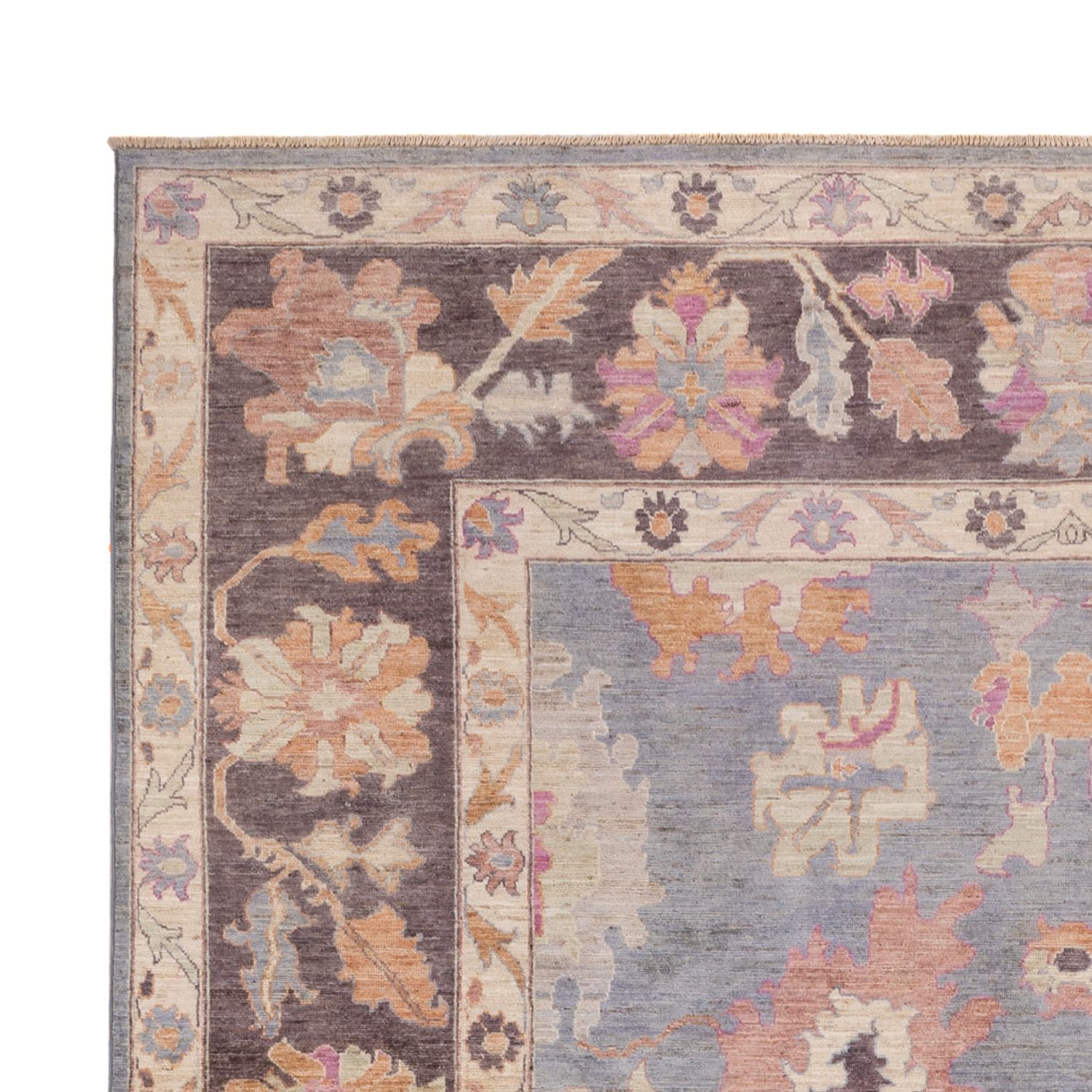 Ziegler Rug - Usak - 338 x 247 cm - light blue