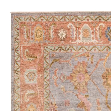 Ziegler Rug - Usak - 306 x 243 cm - light blue