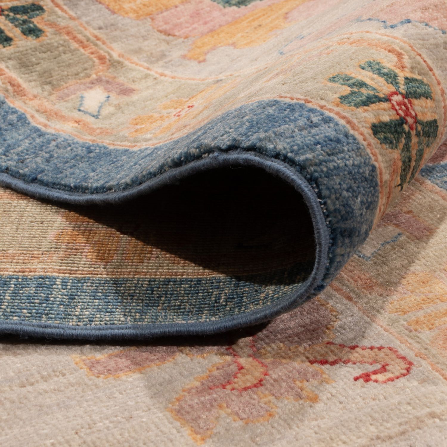 Ziegler Rug - Usak - 289 x 244 cm - blue