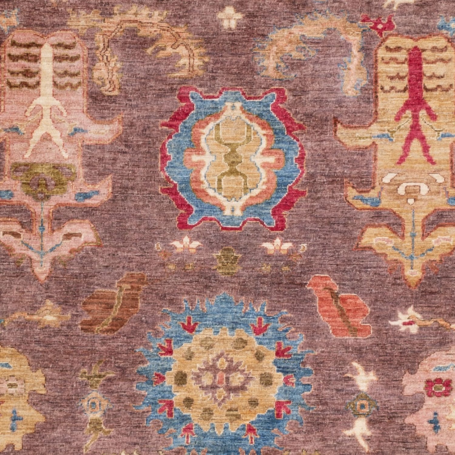 Ziegler Rug - Usak - 288 x 253 cm - dark beige