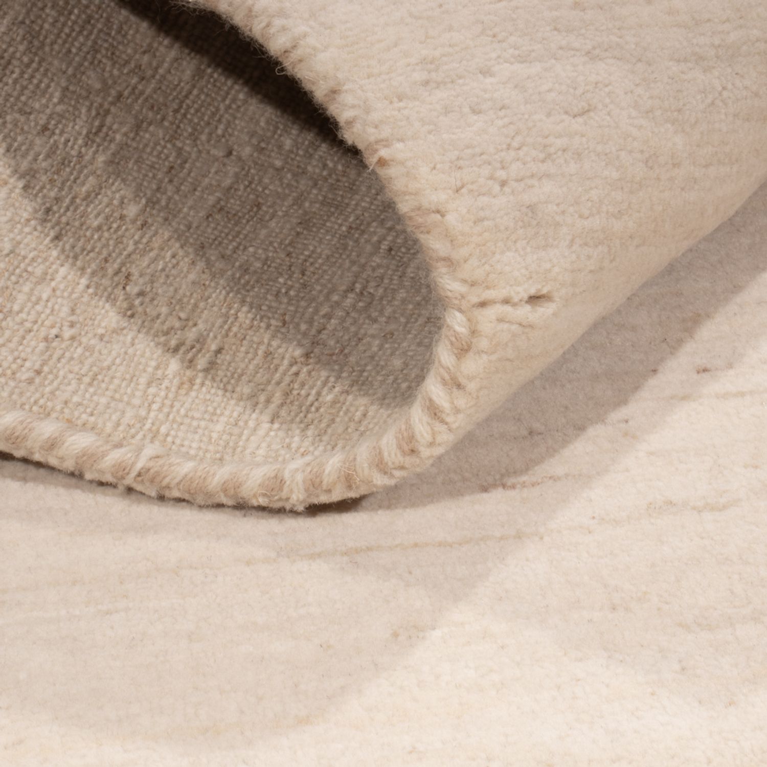 Gabbeh Rug - Loribaft Indus - 208 x 154 cm - silver