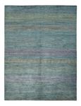 Designer Rug - 196 x 152 cm - dark green