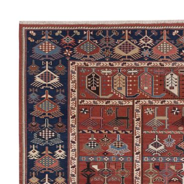 Kelim Rug - Oriental - Soumak square  - 205 x 192 cm - rust