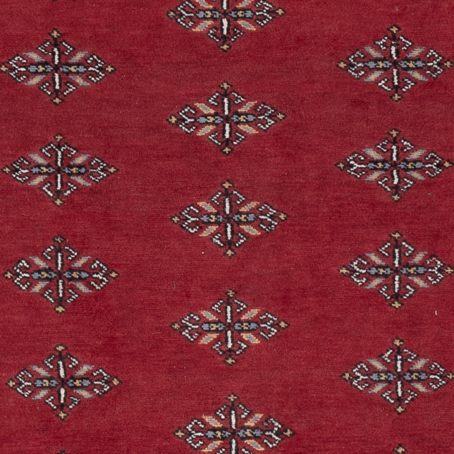 Pakistani Rug - 208 x 140 cm - red