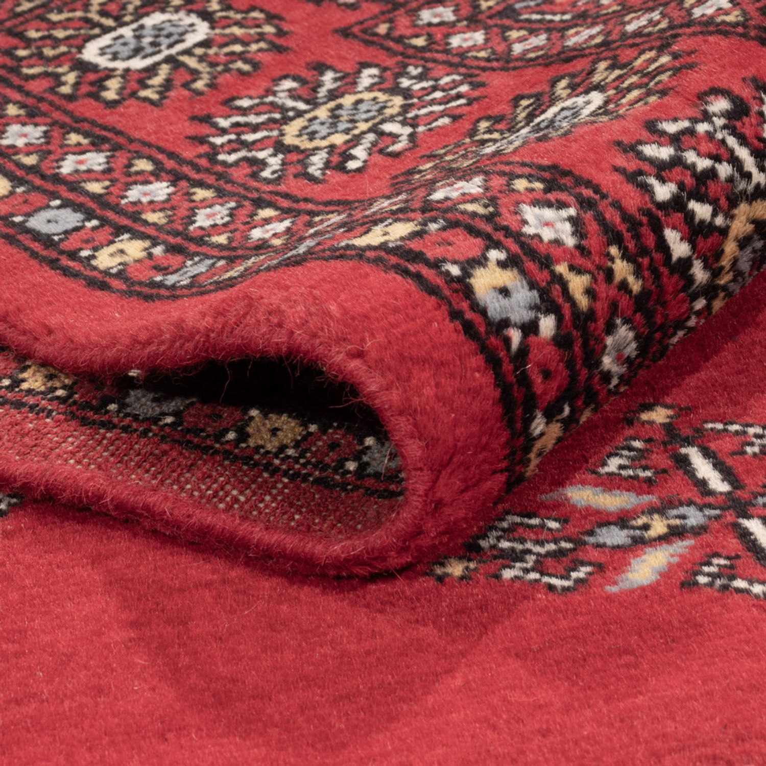 Pakistani Rug - 208 x 140 cm - red