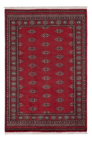 Pakistani Rug - 208 x 140 cm - red