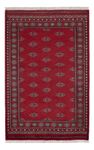 Pakistani Rug - 217 x 139 cm - red