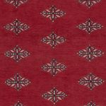 Pakistani Rug - 217 x 139 cm - red