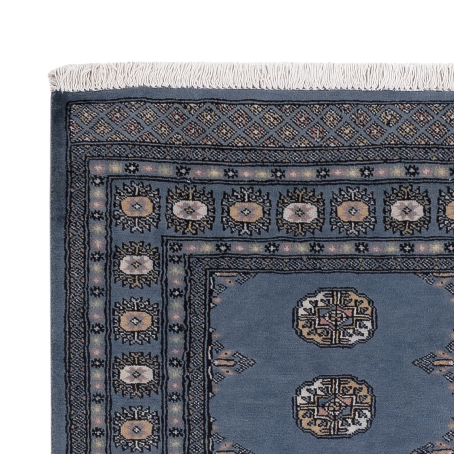 Pakistani Rug - 198 x 140 cm - blue