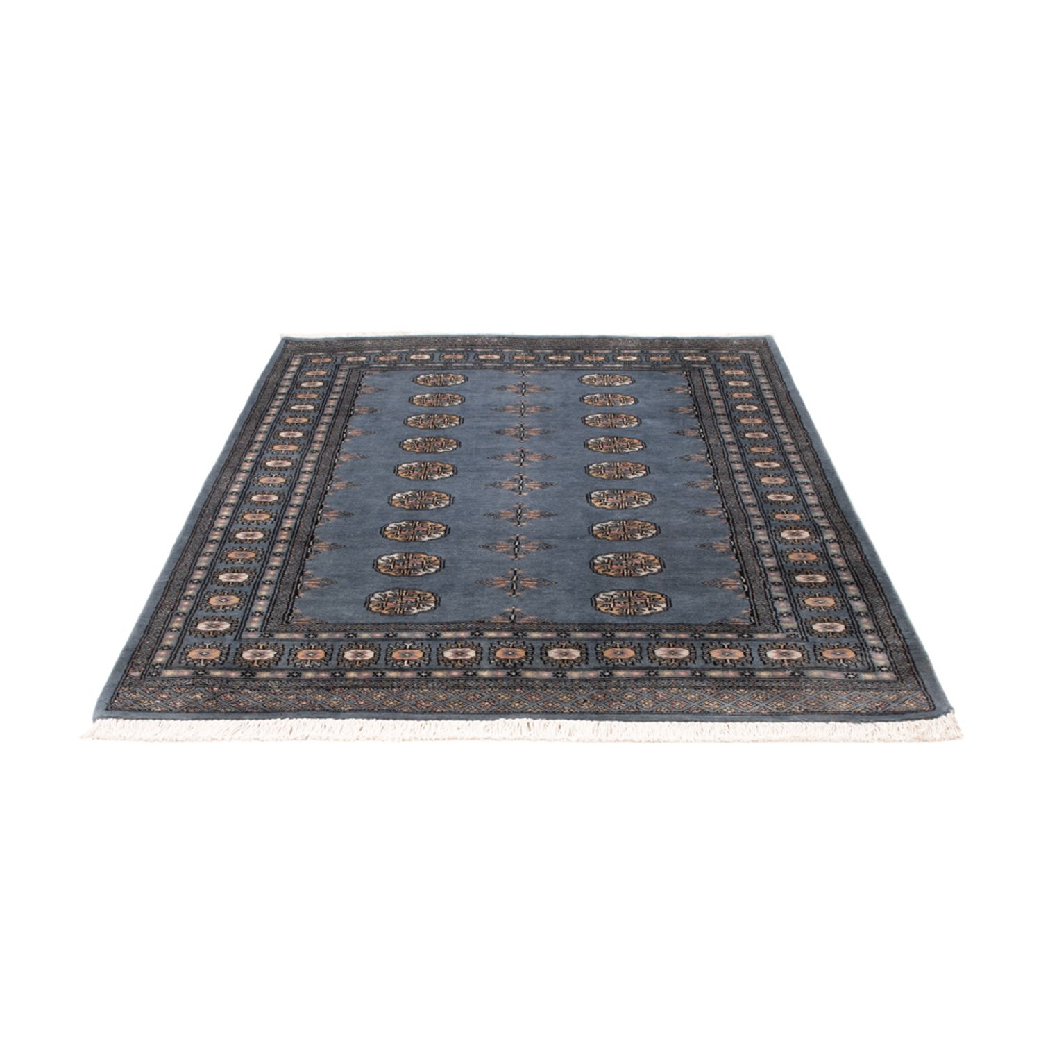 Pakistani Rug - 198 x 140 cm - blue