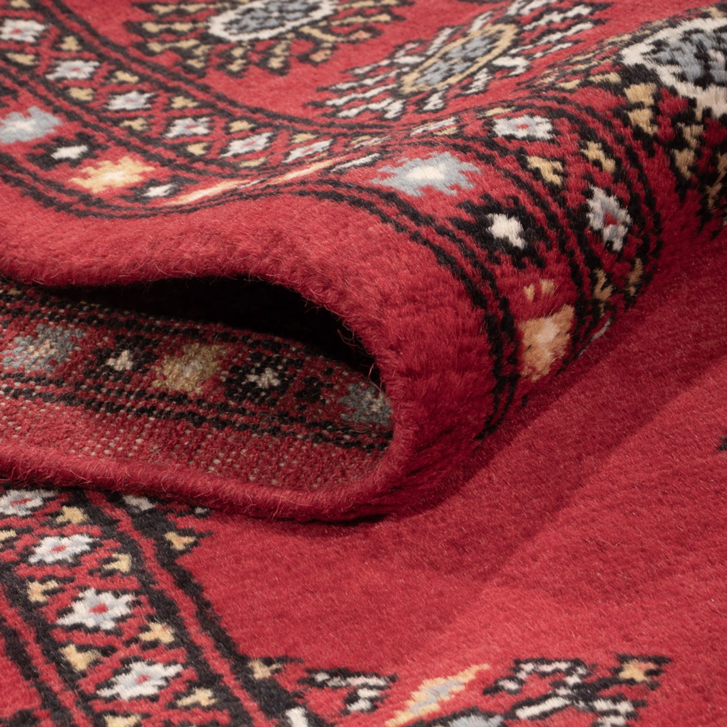Pakistani Rug - 215 x 137 cm - red