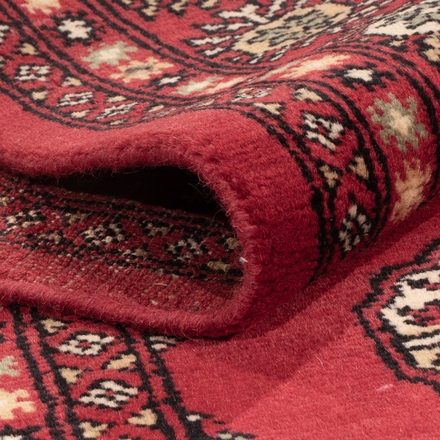 Pakistani Rug - 210 x 139 cm - red