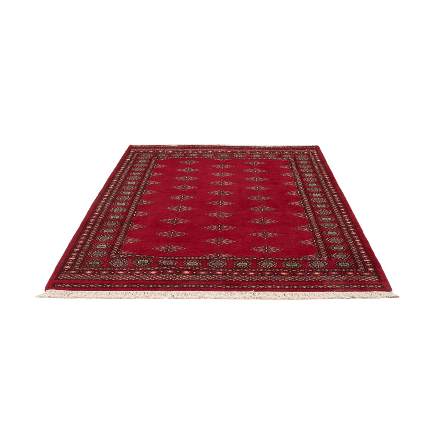 Pakistani Rug - 218 x 140 cm - red