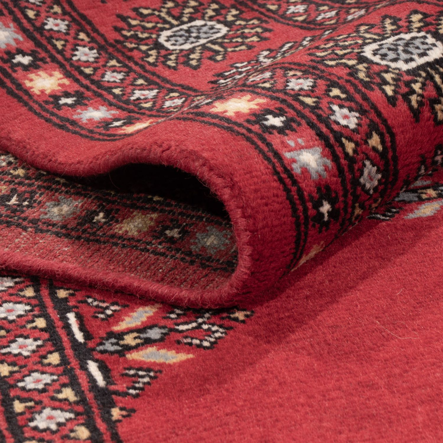 Pakistani Rug - 205 x 138 cm - red