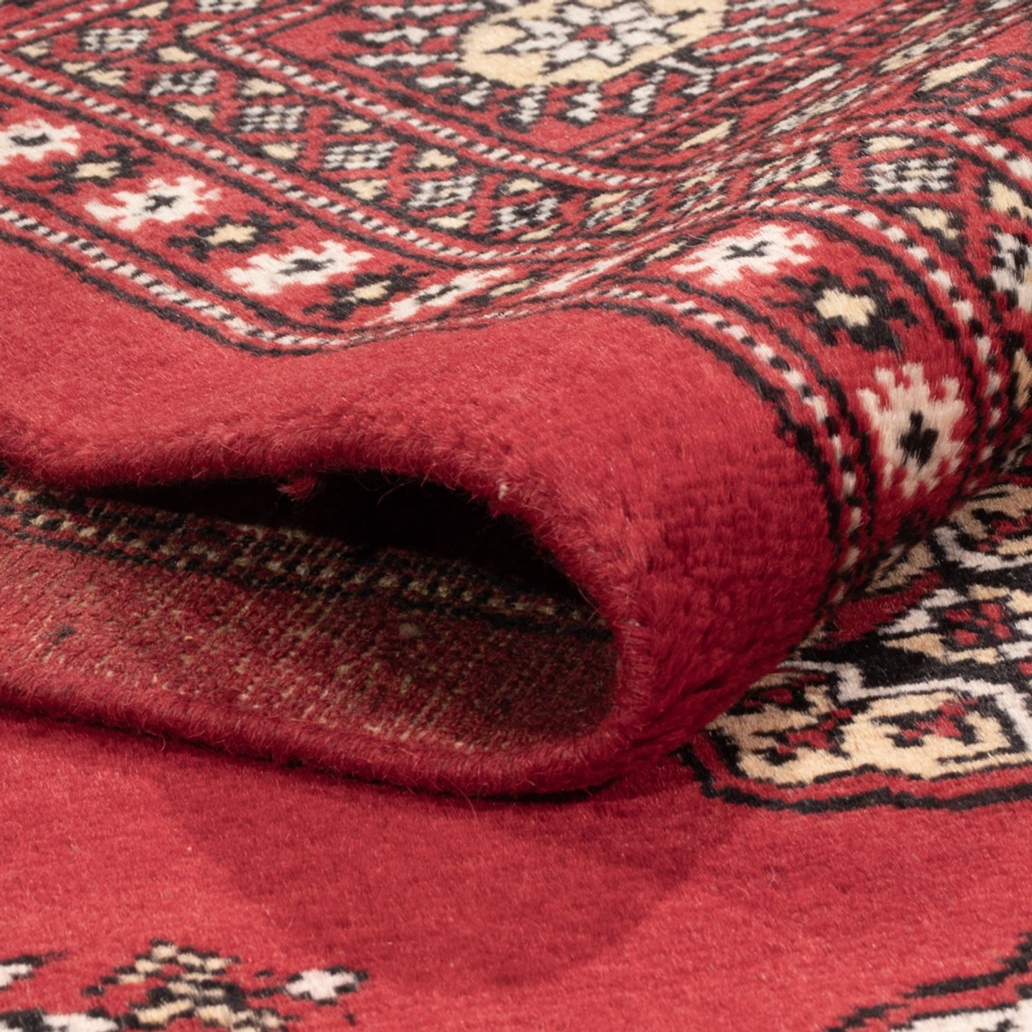 Pakistani Rug - 216 x 139 cm - red