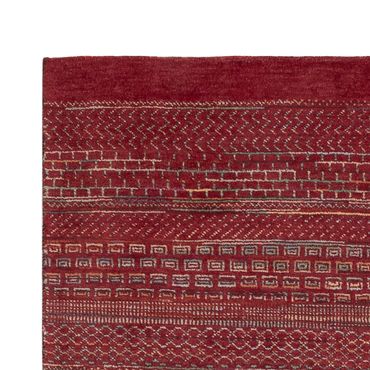 Gabbeh Rug - Loribaft Indus - 192 x 122 cm - red