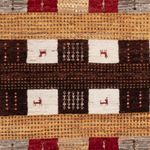 Gabbeh Rug - Loribaft Indus - 193 x 145 cm - multicolored