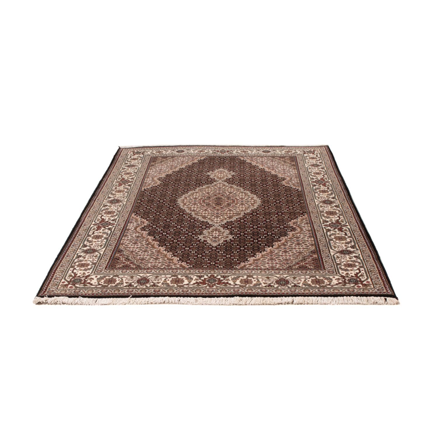 Oriental Rug - Tabriz - 196 x 141 cm - dark grey