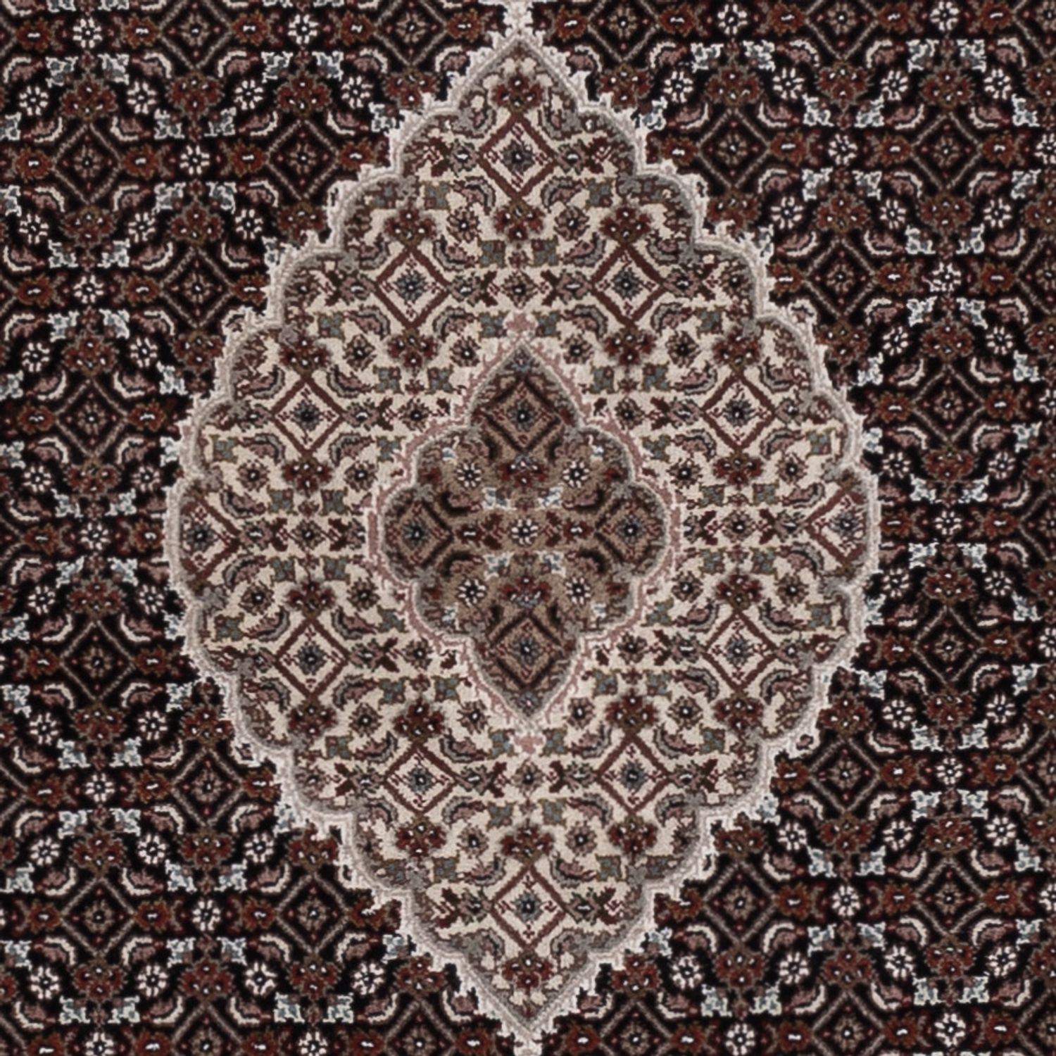 Oriental Rug - Tabriz - 204 x 141 cm - dark grey