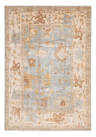Ziegler Rug - Usak - 348 x 246 cm - light blue