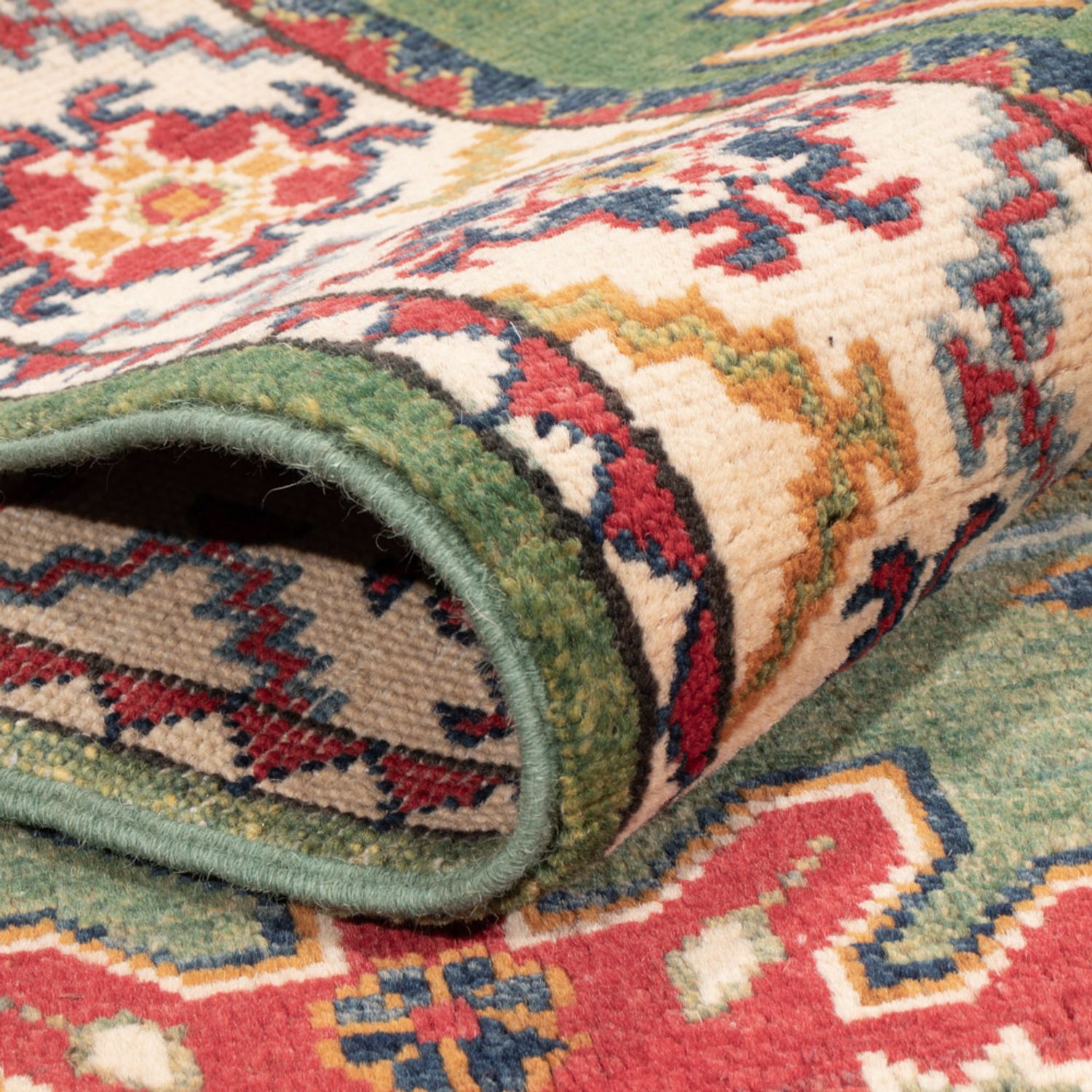 Runner Ziegler Rug - Kazak - 192 x 83 cm - green