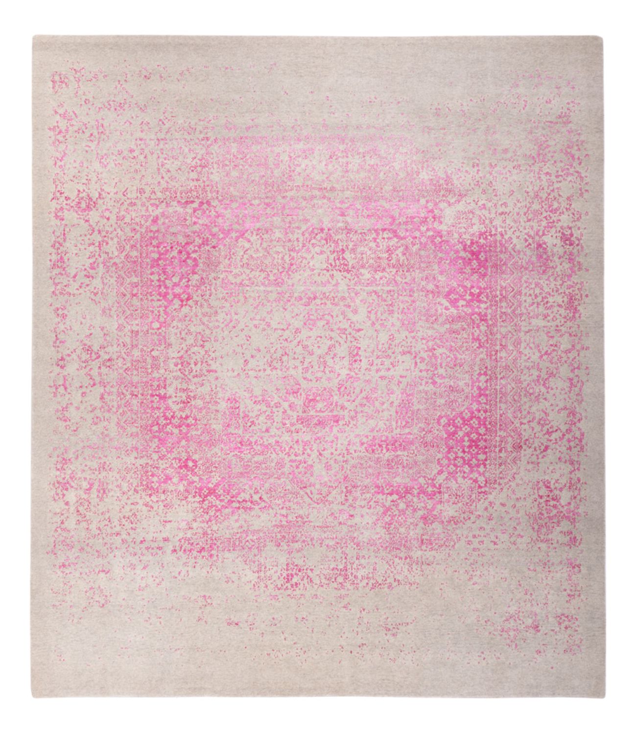 Designer Rug - 293 x 256 cm - pink