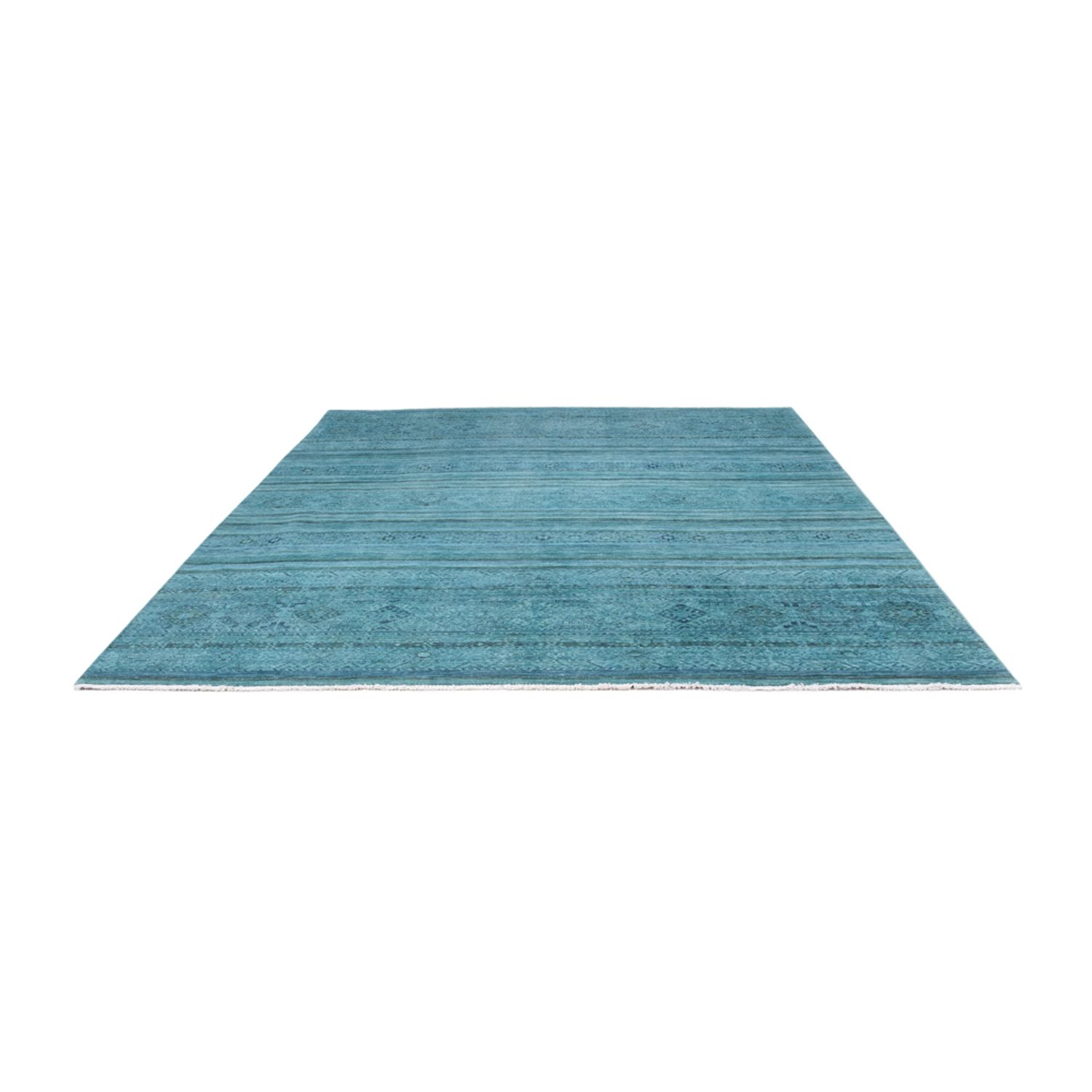 Designer Rug - 300 x 247 cm - turquoise