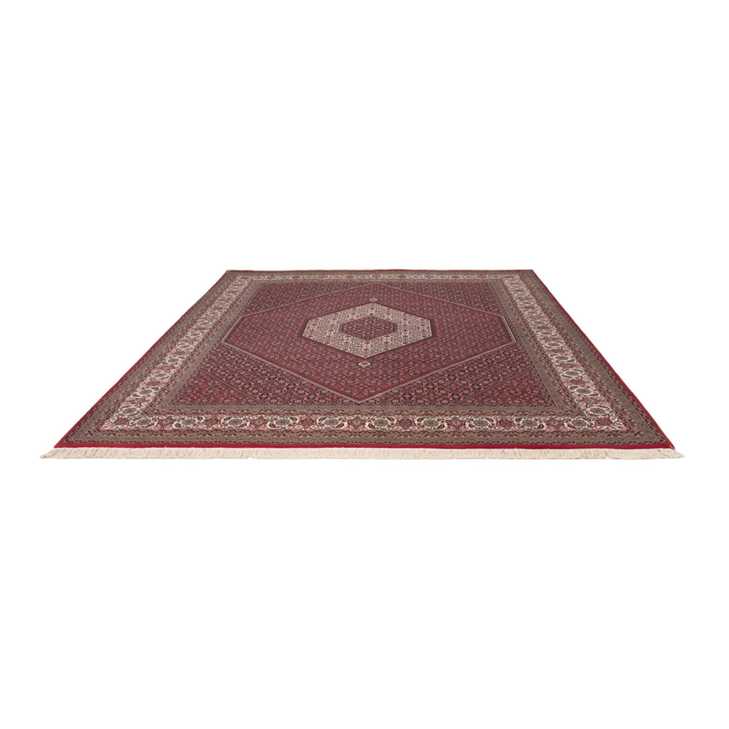 Oriental Rug - Bidjar - Indus - 305 x 251 cm - dark red