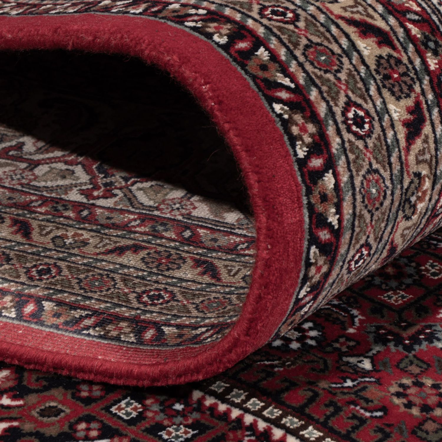 Oriental Rug - Bidjar - Indus - 300 x 247 cm - dark red