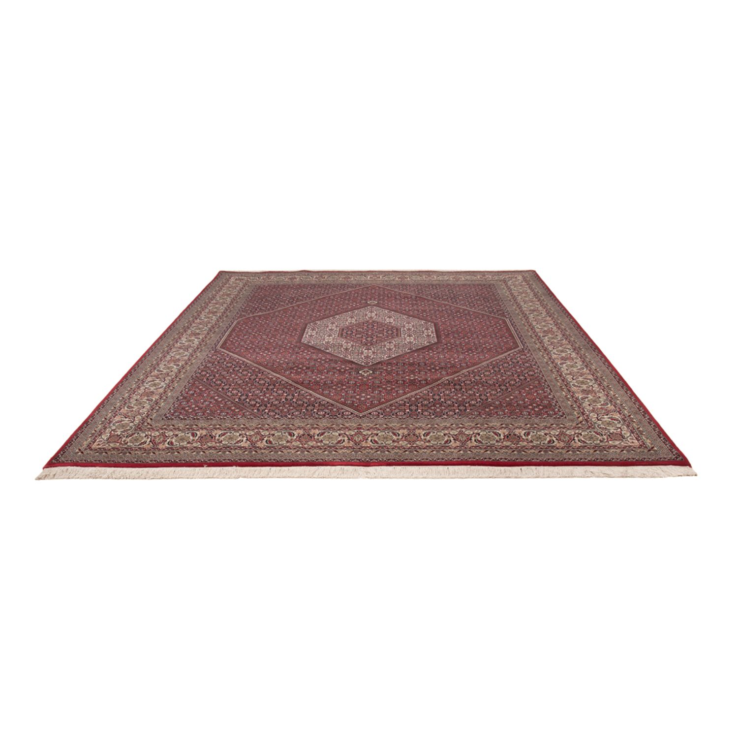 Oriental Rug - Bidjar - Indus - 300 x 247 cm - dark red