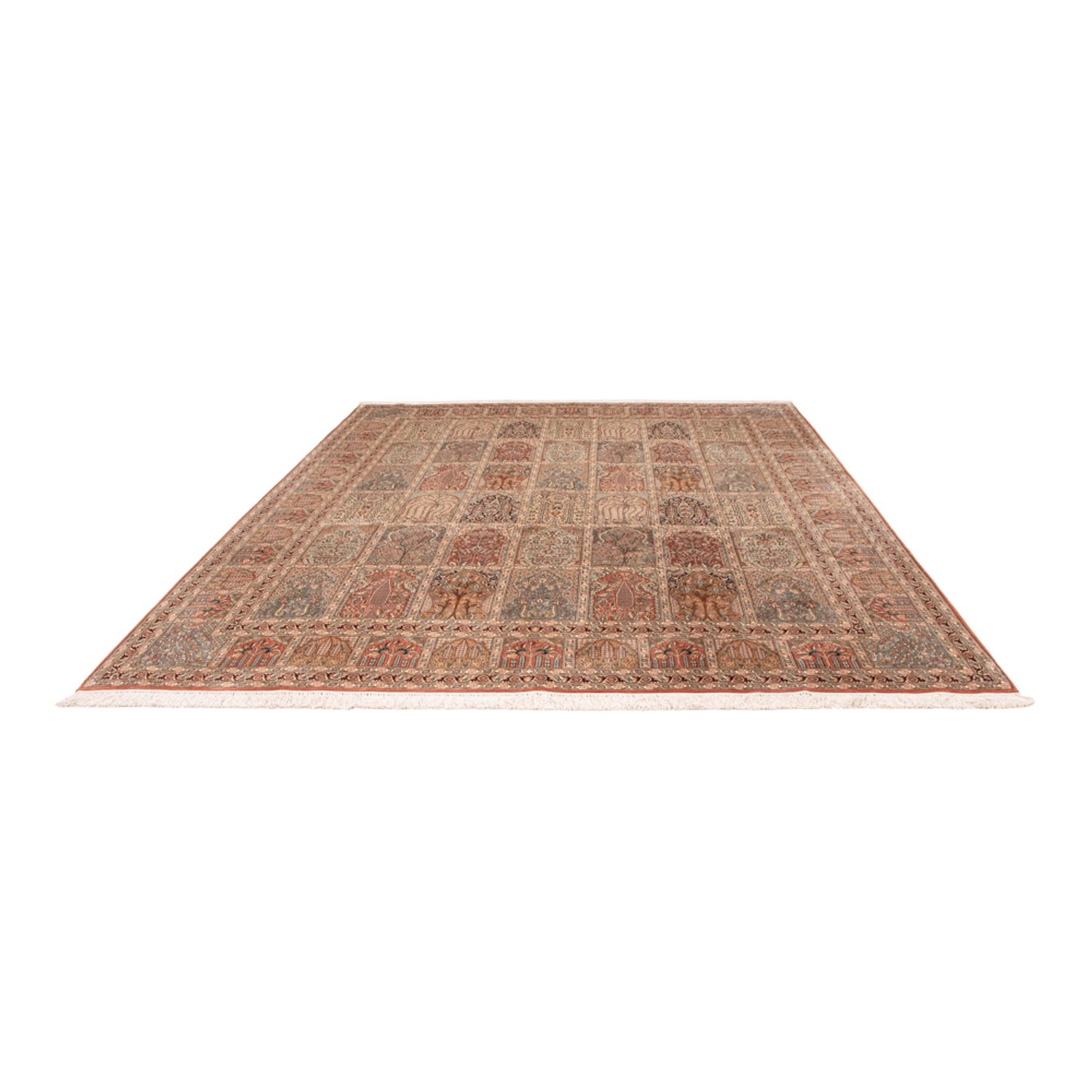Silk Rug - Kashmir Silk - 307 x 250 cm - multicolored