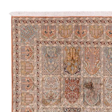 Silk Rug - Kashmir Silk - 307 x 250 cm - multicolored