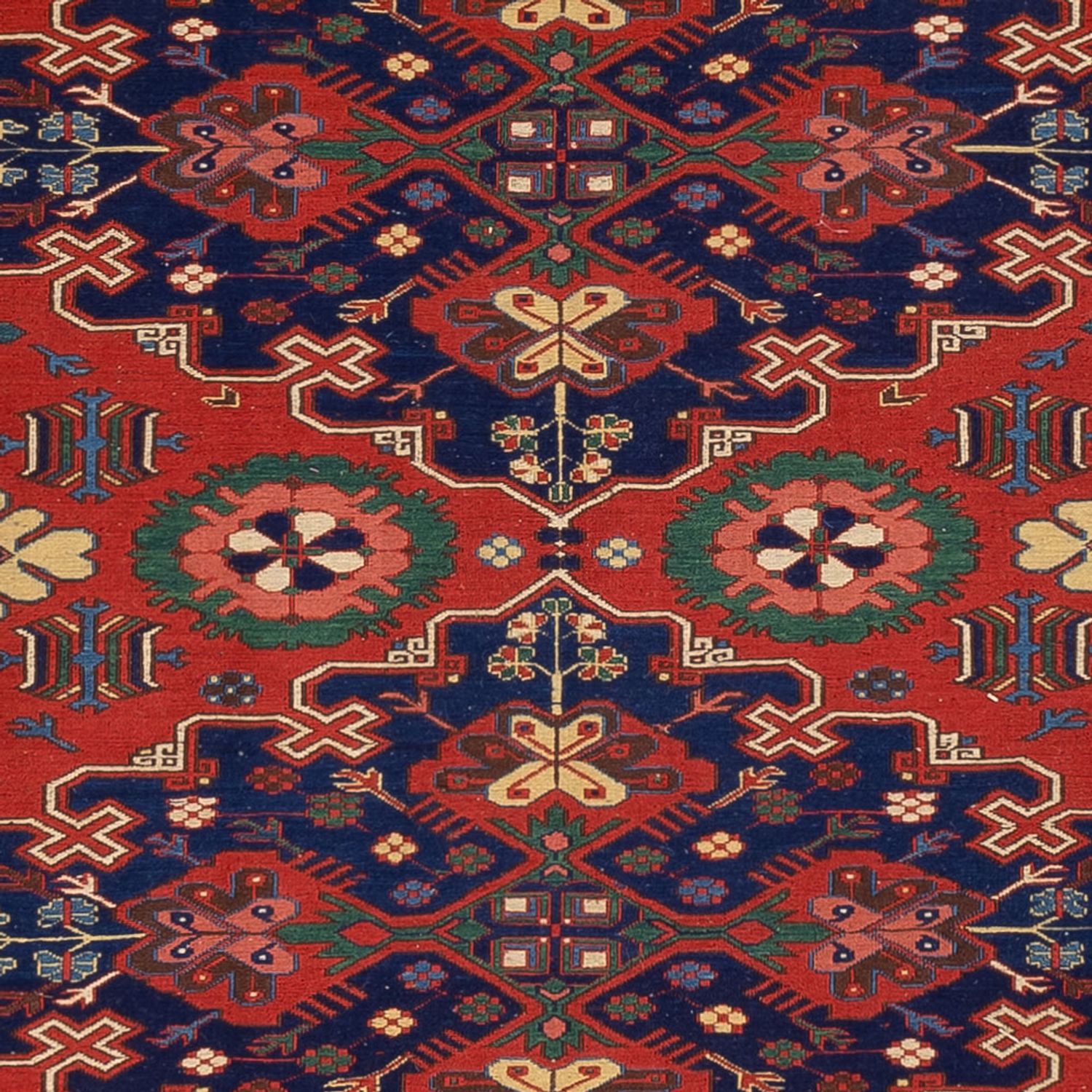 Kelim Rug - Oriental - Soumak - 318 x 241 cm - red
