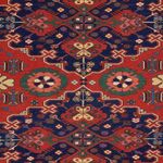 Kelim Rug - Oriental - Soumak - 318 x 241 cm - red