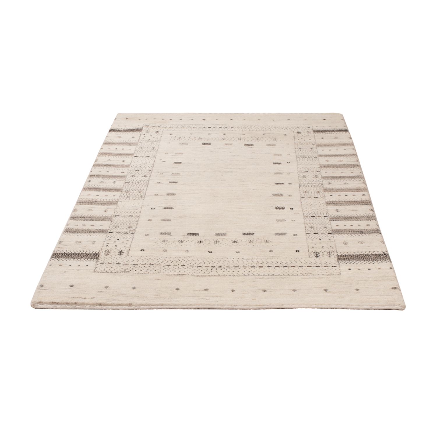 Gabbeh Rug - Loribaft Indus - 152 x 105 cm - cream
