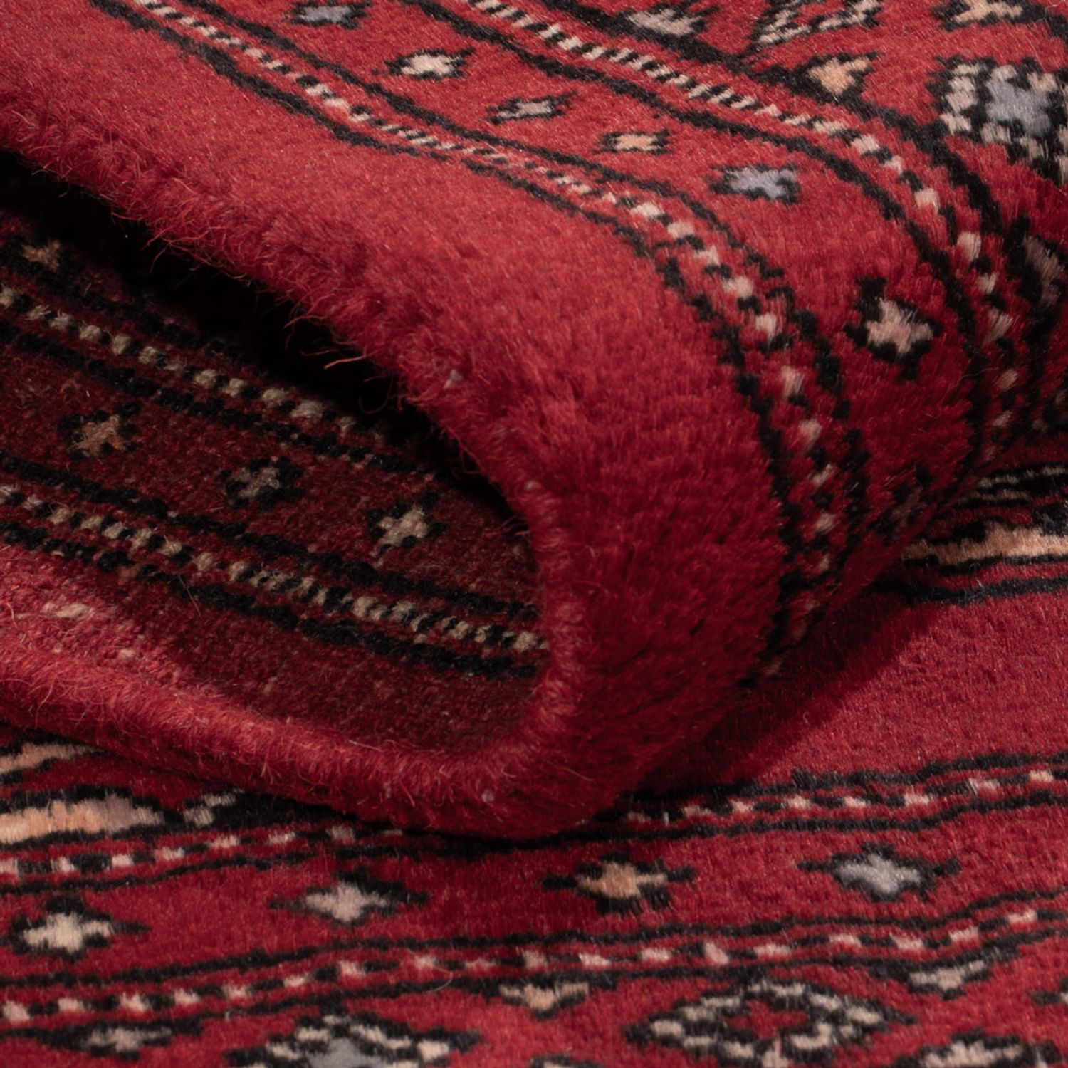 Pakistani Rug - 89 x 63 cm - red