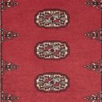 Pakistani Rug - 151 x 92 cm - red