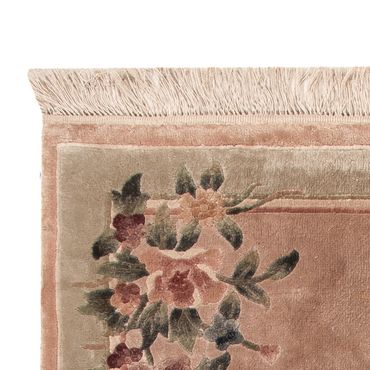 Silk Rug - Chinese Silk - 135 x 70 cm - beige