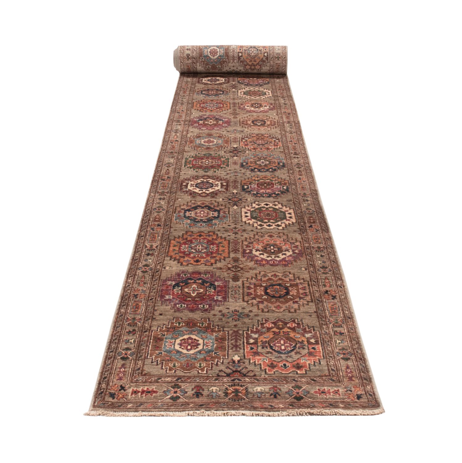 Runner Ziegler Rug - Ariana - 922 x 82 cm - dark beige