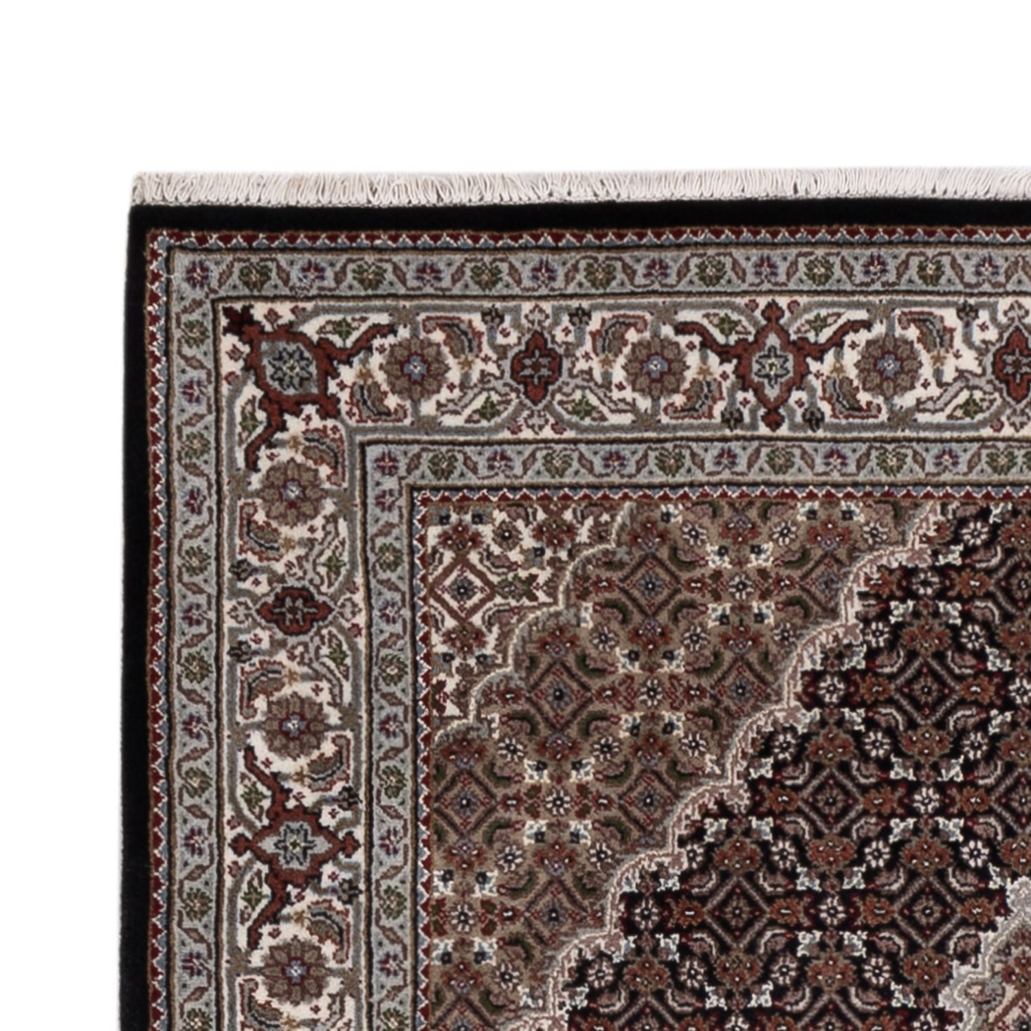 Oriental Rug - Tabriz - 188 x 123 cm - dark beige