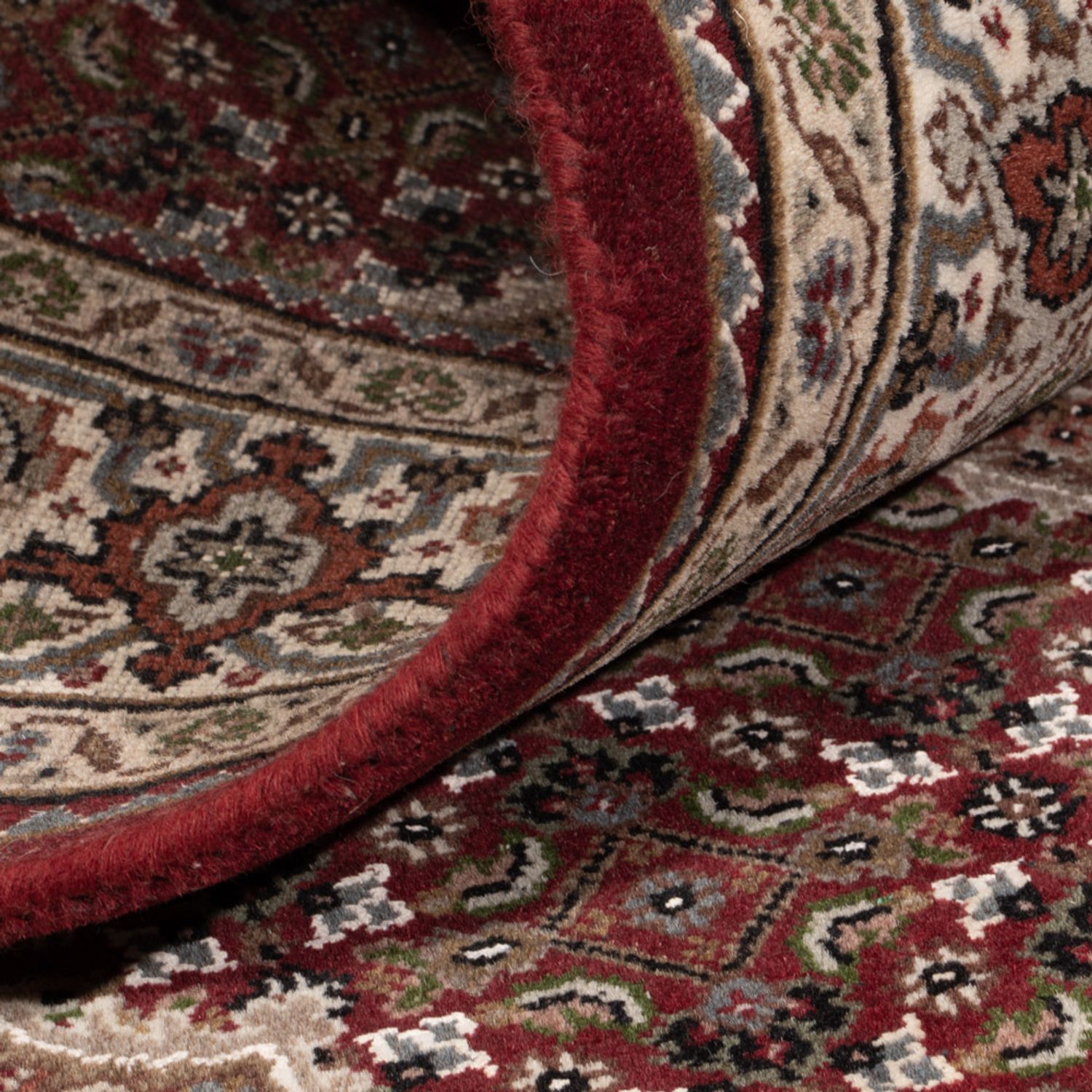 Oriental Rug - Tabriz - 186 x 124 cm - dark beige