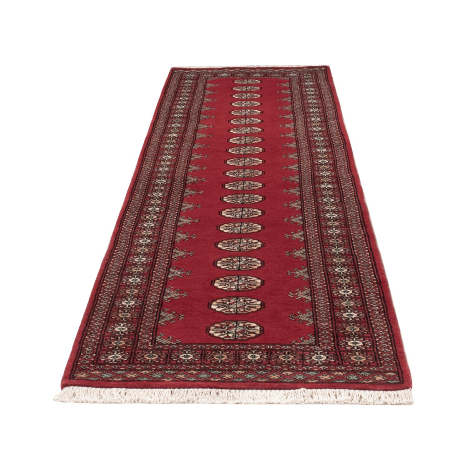 Runner Pakistani Rug - 304 x 77 cm - red