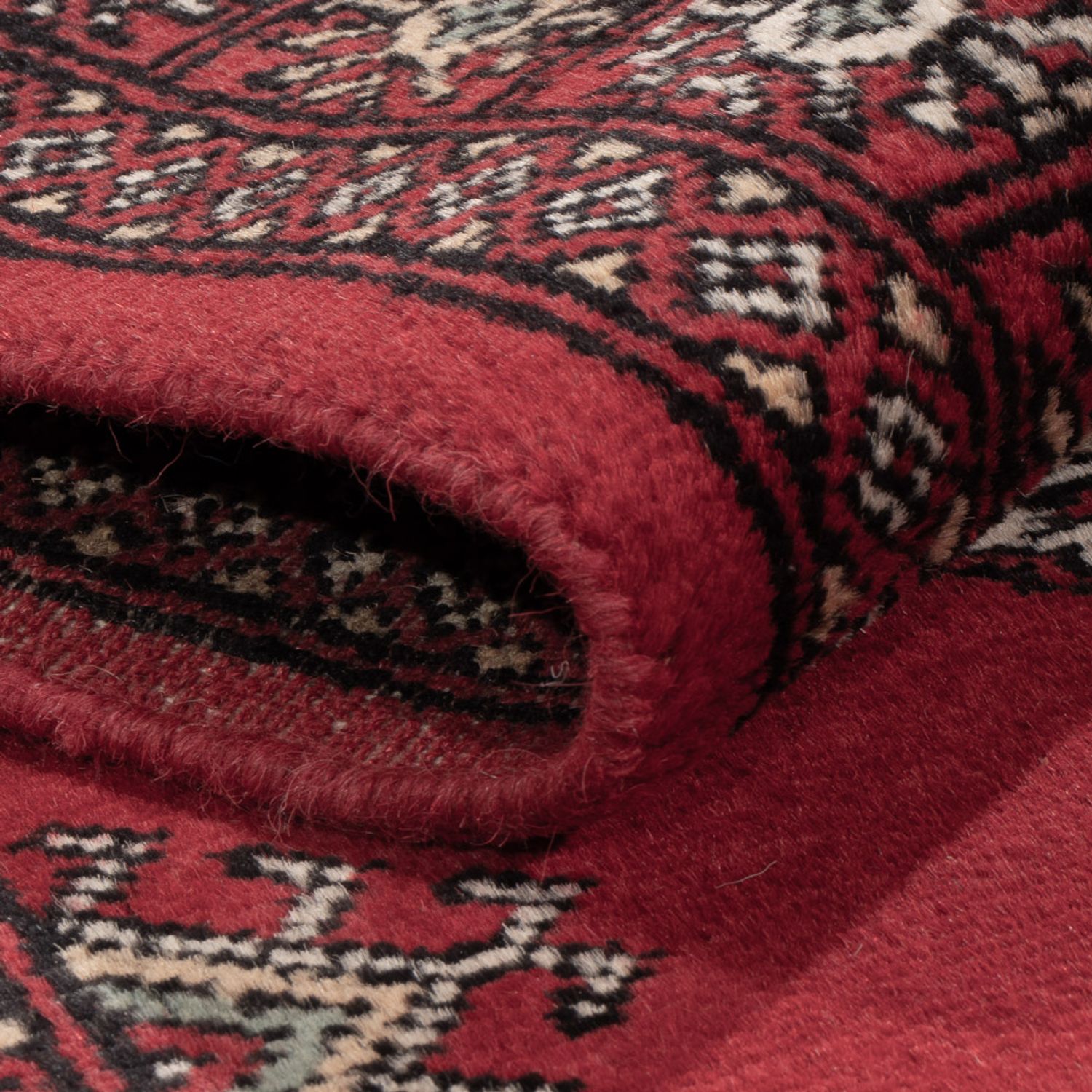 Runner Pakistani Rug - 307 x 77 cm - red
