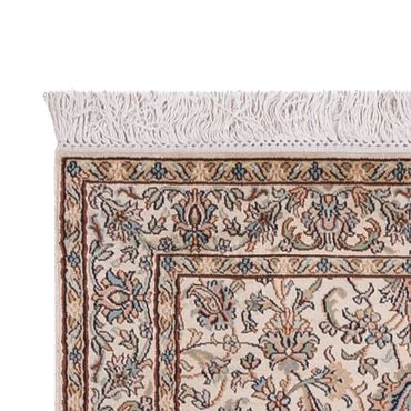Runner Silk Rug - Kashmir Silk - 307 x 77 cm - beige