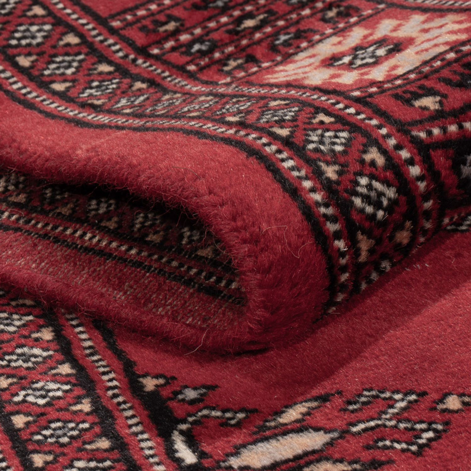 Runner Pakistani Rug - 303 x 79 cm - red